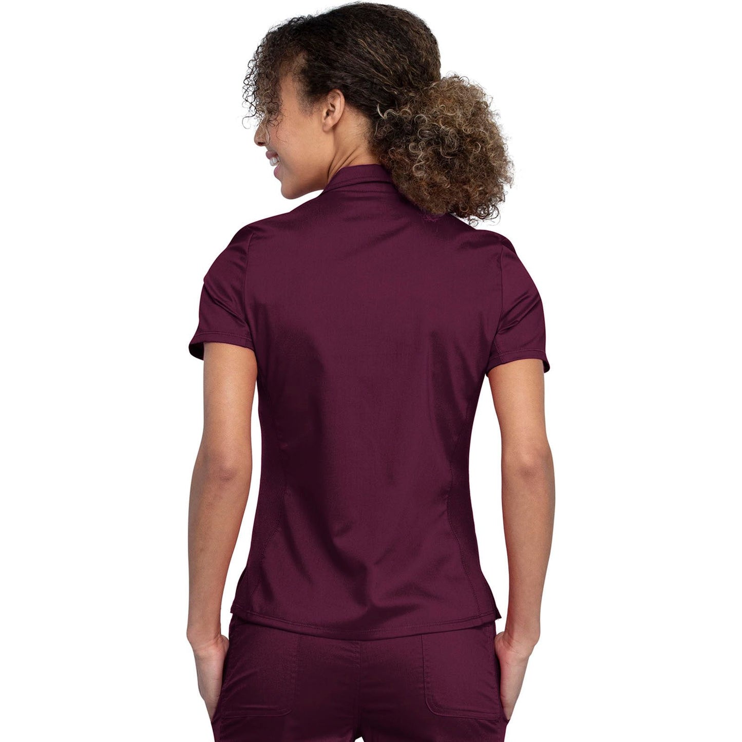 Tuckable Snap Front Polo Shirt