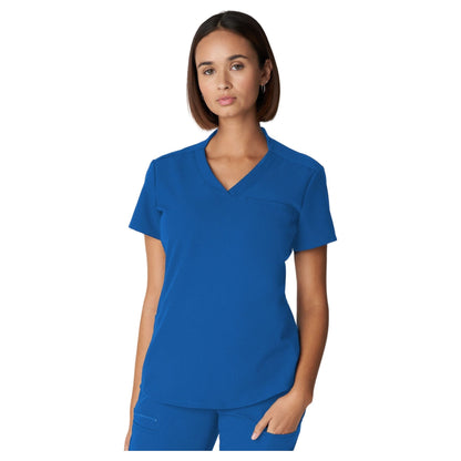 White Cross V-Tess Women's 2-Pocket V-Neck Scrub Top SALE*