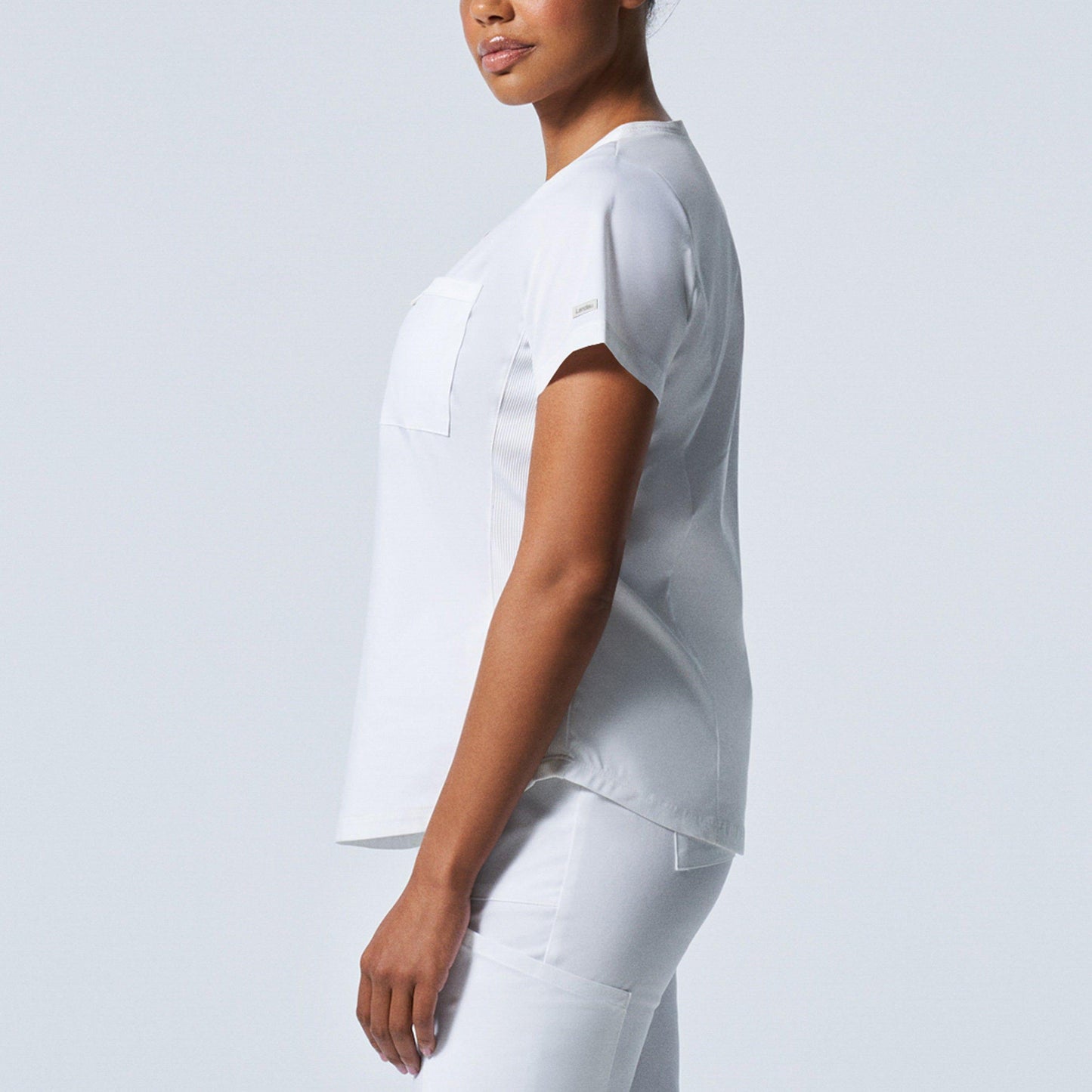 Landau ProFlex Women's 2-Pocket V-Neck Scrub Top