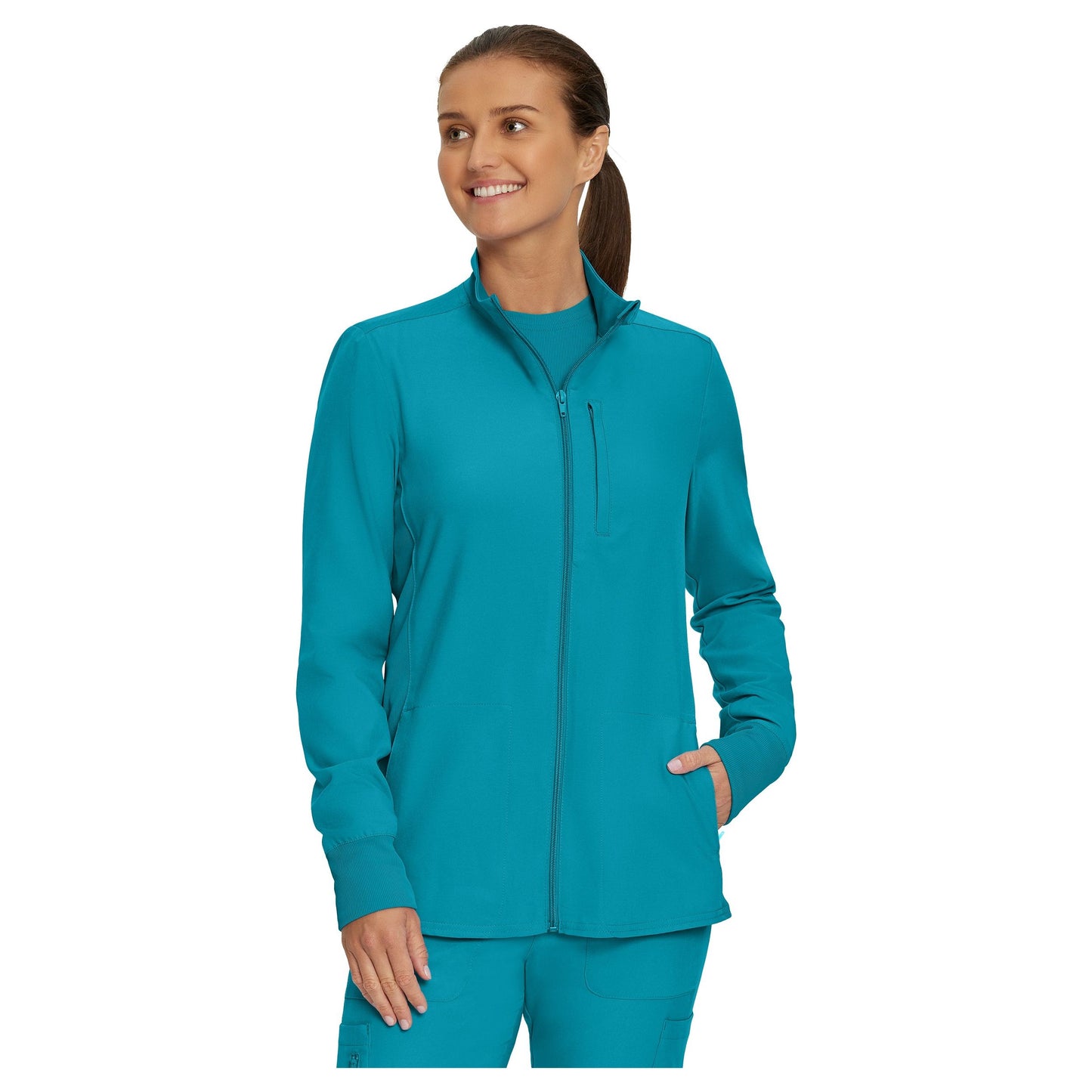 Landau Forward Women's 3-Pocket Scrub Jacket