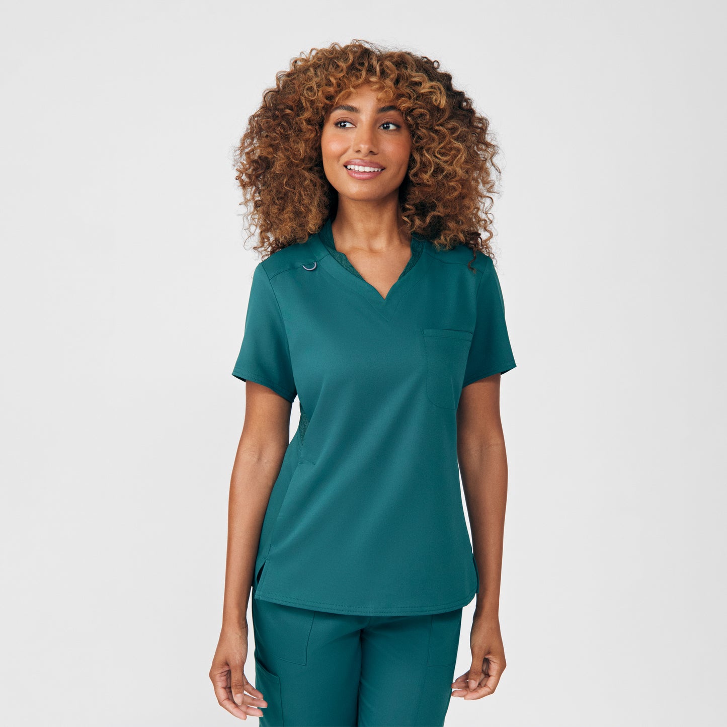 White Cross VIBE Women's 2-Pocket V-Neck Scrub Top