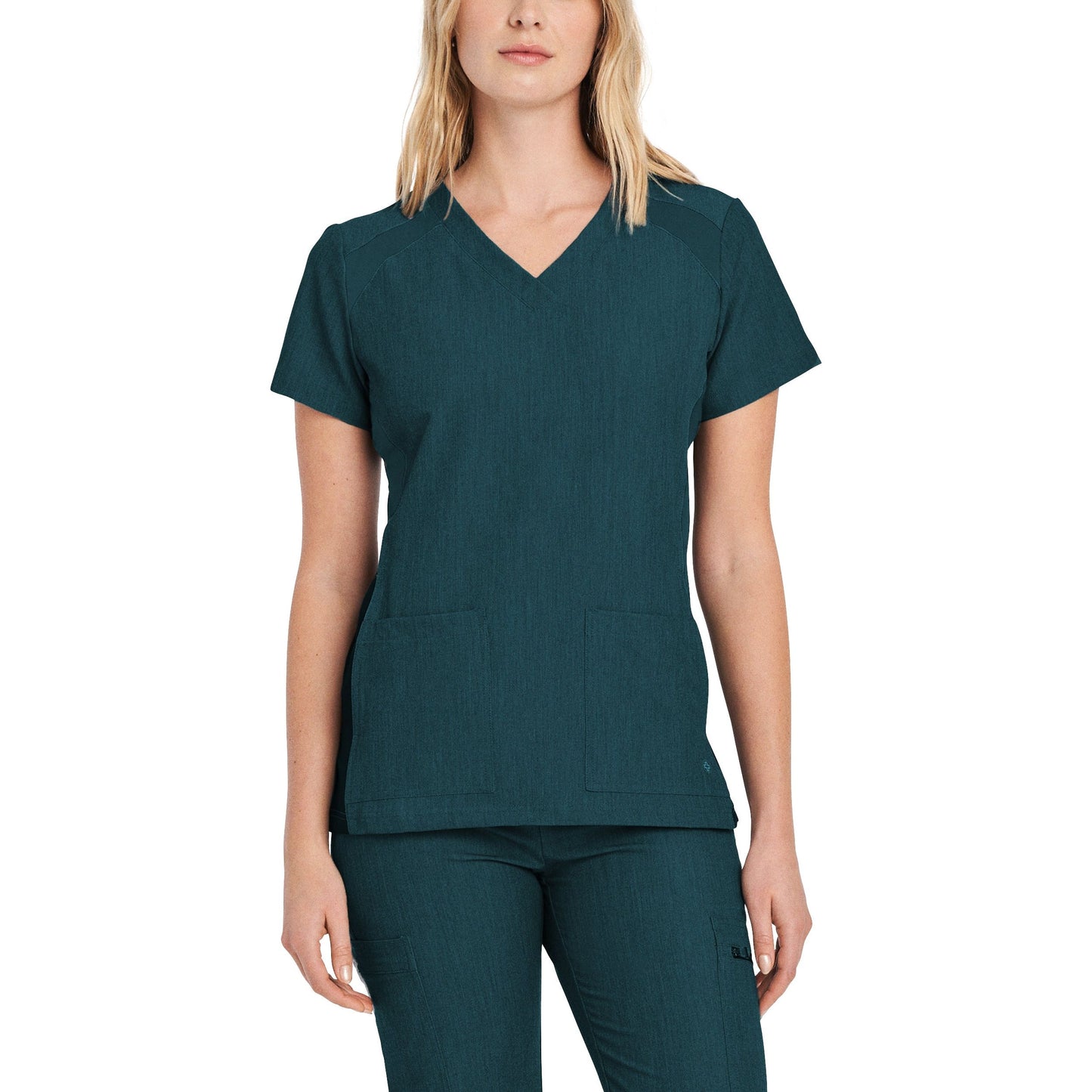 White Cross V-Tess Women's 4-Pocket V-Neck Scrub Top SALE*