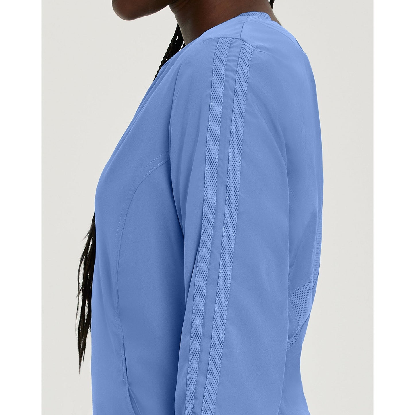 White Cross FIT Women's 2-Pocket Warm-Up Scrub Jacket - SALE