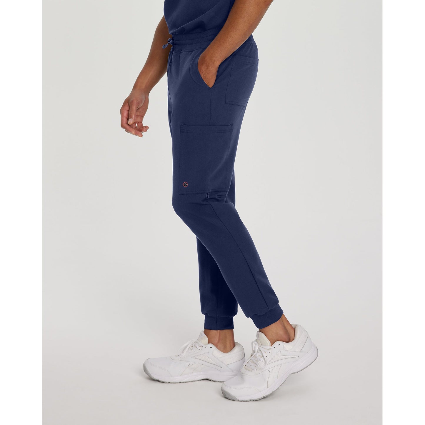 White Cross V-Tess Men's Jogger Scrub Pants