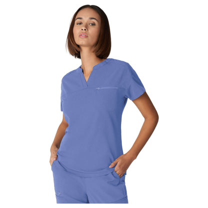 White Cross V-Tess Women's 1-Pocket V-Neck Scrub Top