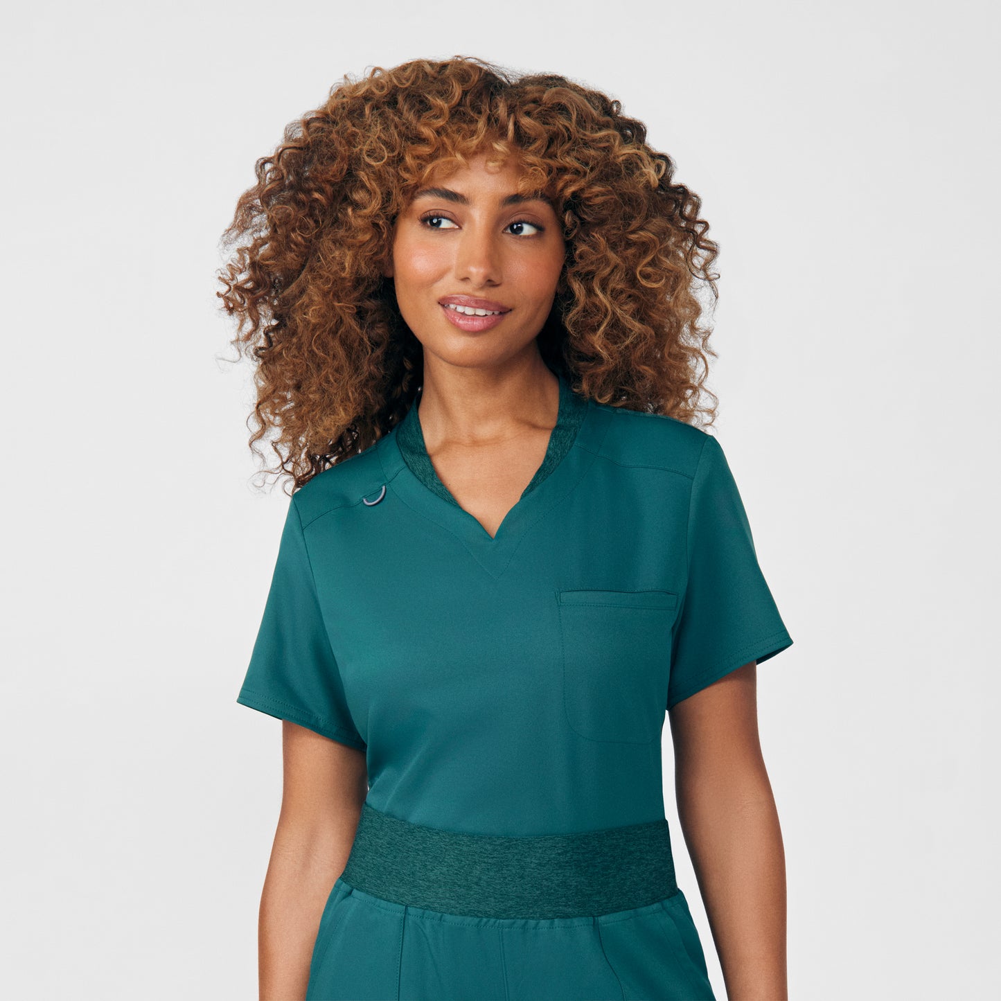 White Cross VIBE Women's 2-Pocket V-Neck Scrub Top