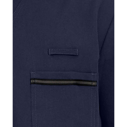 White Cross V-Tess Men's 3-Pocket V-Neck Scrub Top