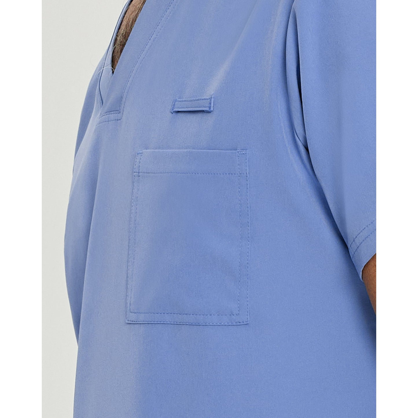 White Cross FIT Men's 3-Pocket V-Neck Scrub Top