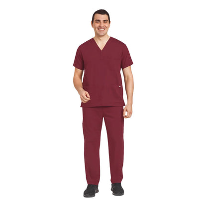 MOBB Unisex 8 Pocket Drawstring/Elastic Scrub Set