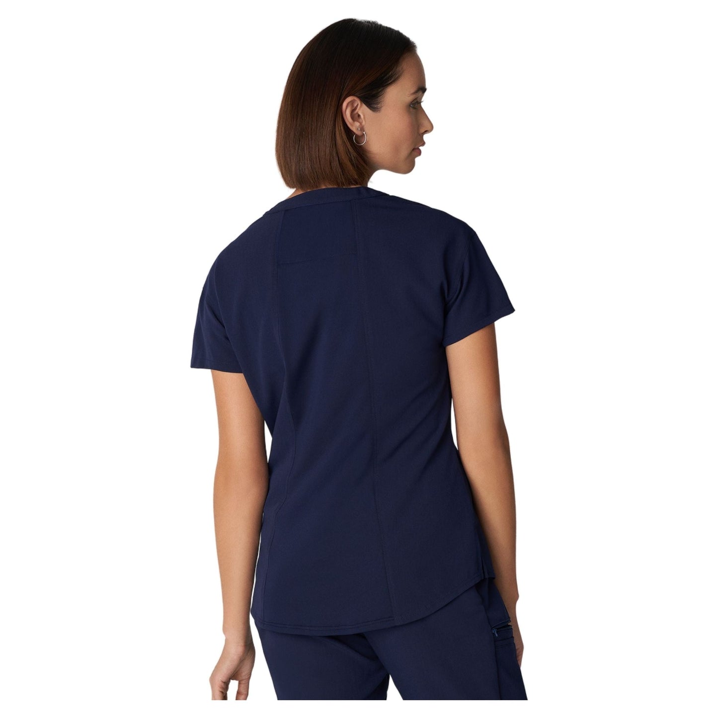 White Cross V-Tess Women's 1-Pocket V-Neck Scrub Top