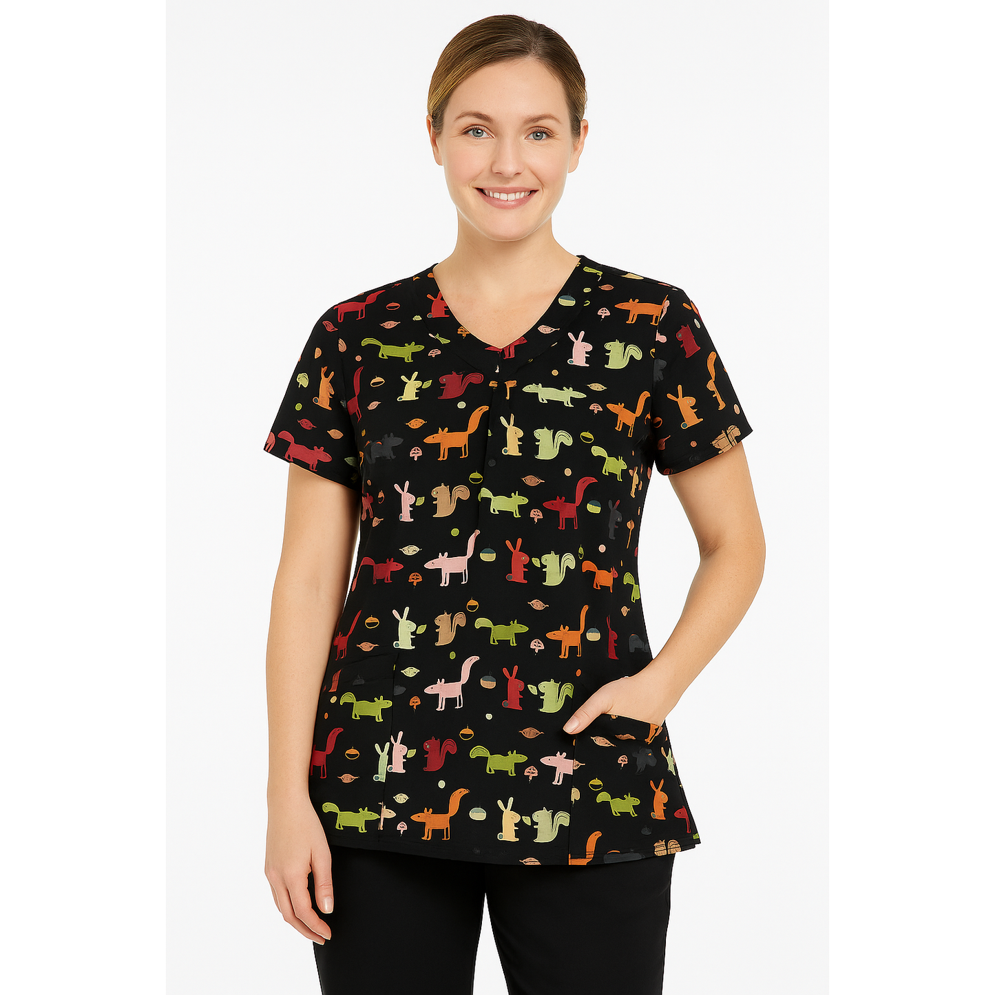 Women's WhiteCross Printed Top SALE