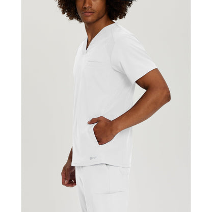 White Cross FIT Men's 3-Pocket V-Neck Scrub Top SALE