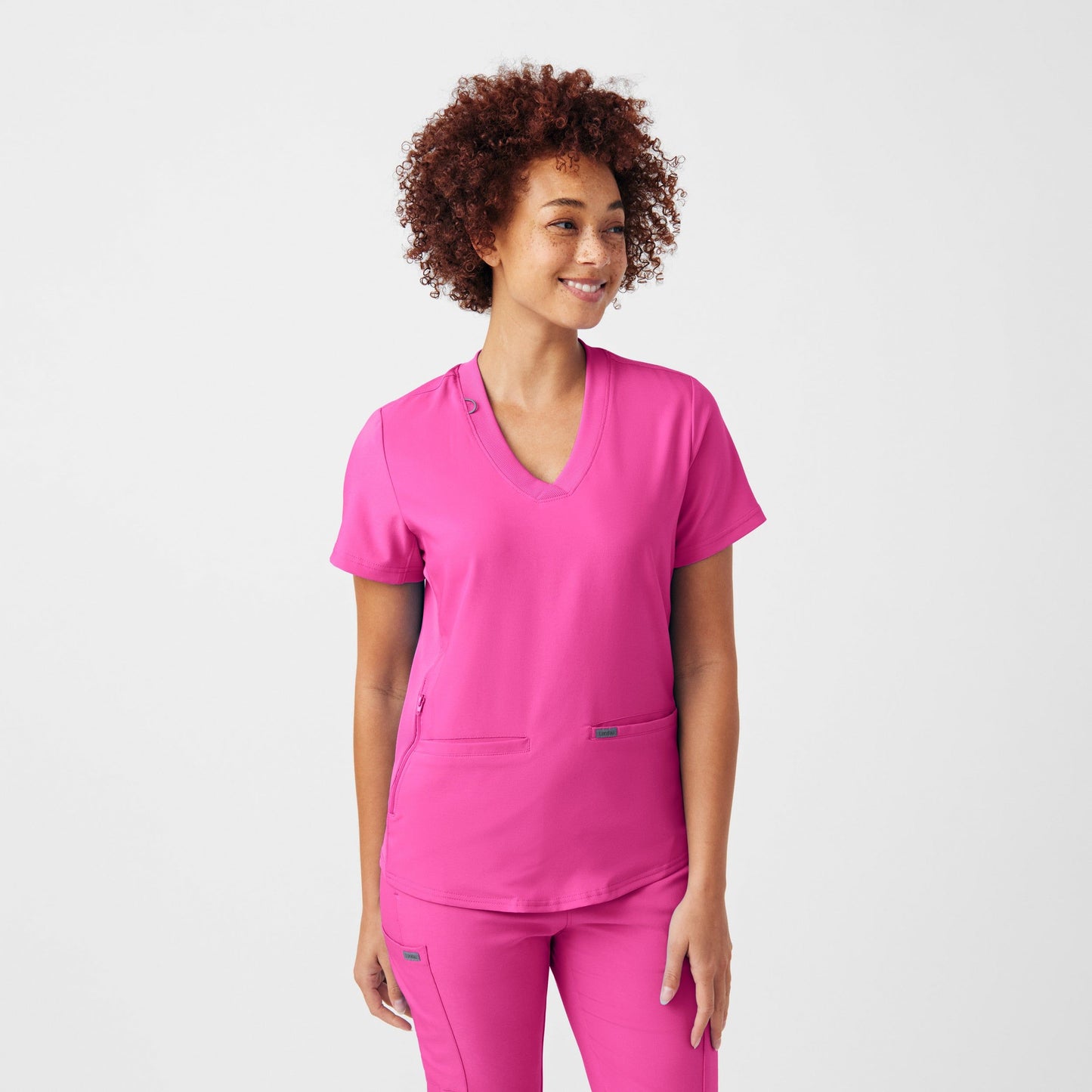 Landau Forward Women's 3-Pocket V-Neck Scrub Top