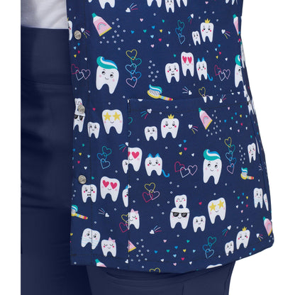 White Cross Women's 3-Pocket Scrub Jacket