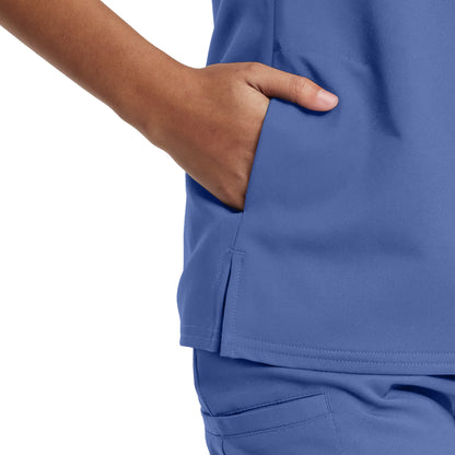 White Cross VIBE Women's 2-Pocket V-Neck Scrub Top
