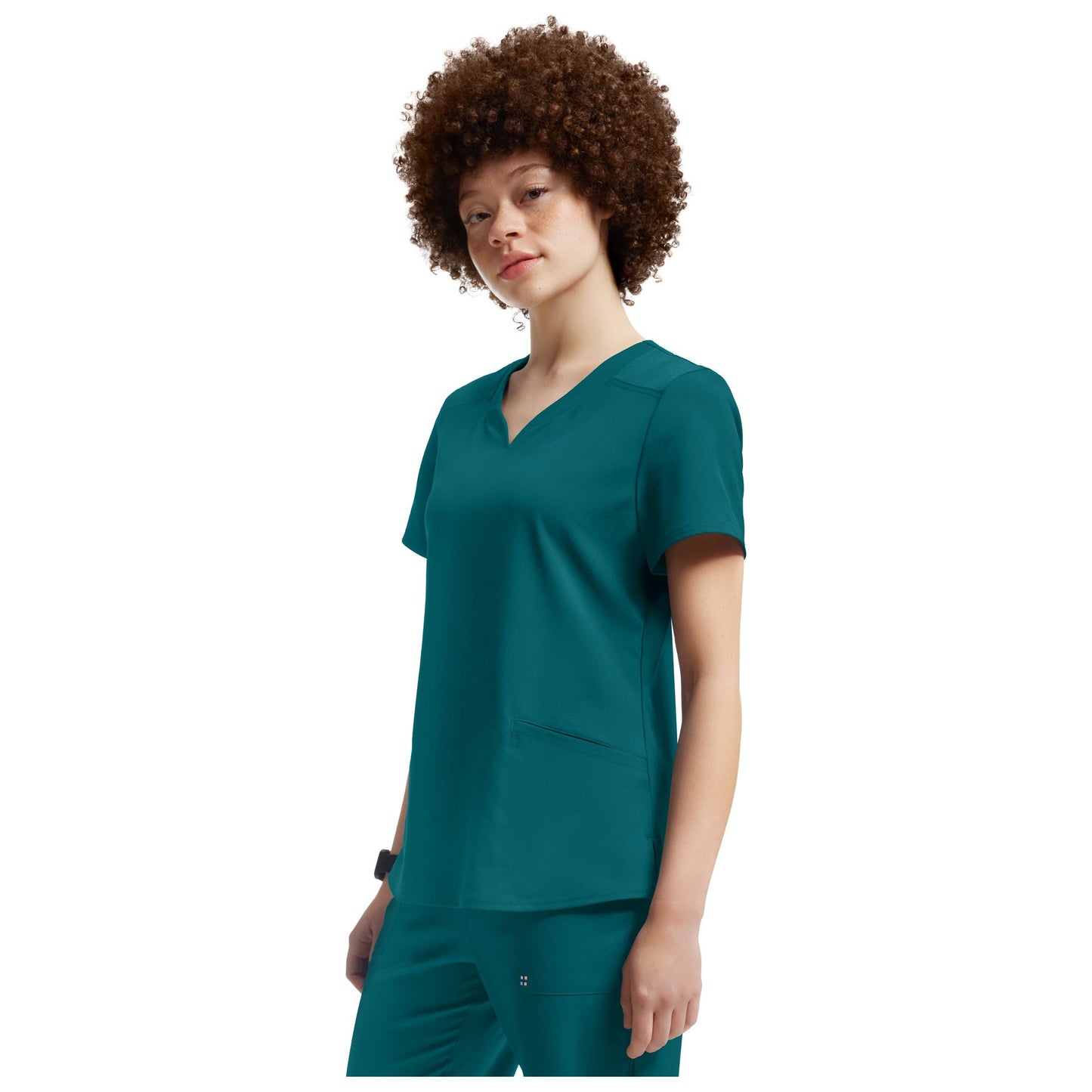 White Cross VIBE Women's 3-Pocket V-Neck Scrub Top