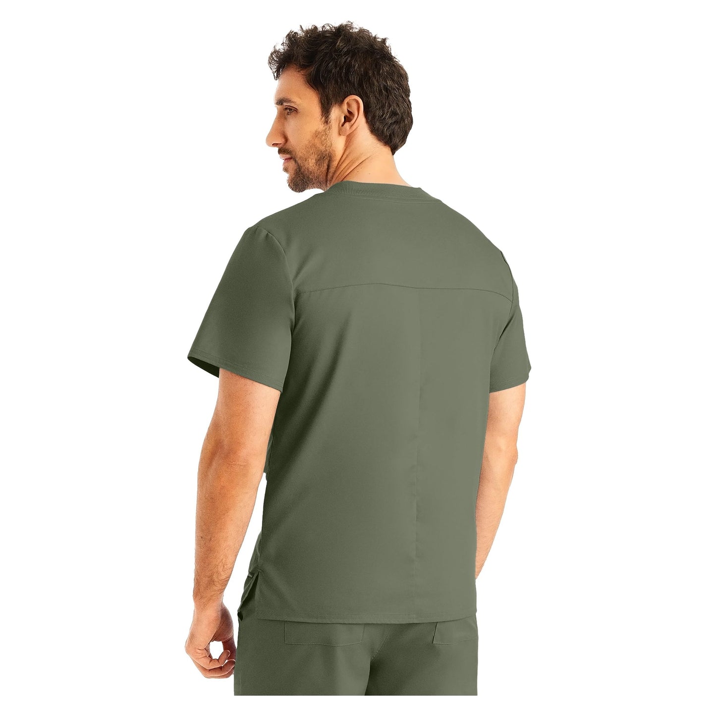 Landau ProFlex Men's 2-Pocket V-Neck Scrub Top