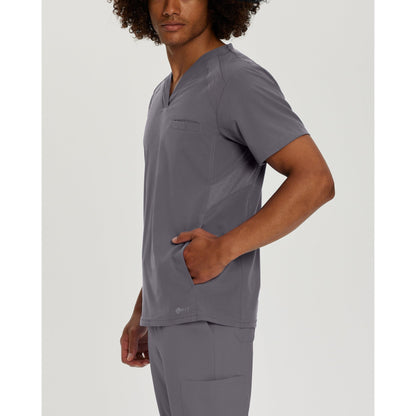 White Cross FIT Men's 3-Pocket V-Neck Scrub Top SALE