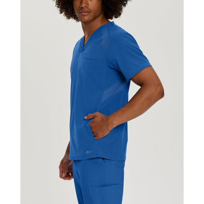 White Cross FIT Men's 3-Pocket V-Neck Scrub Top SALE