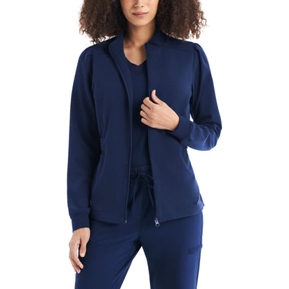 White Cross CRFT Women's 2-Pocket Scrub Jacket