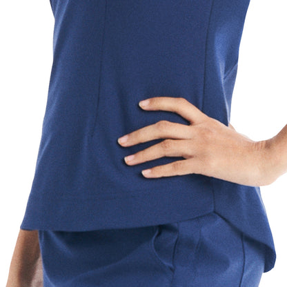 White Cross CRFT Women's 1-Pocket V-Neck Scrub Top