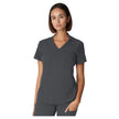 White Cross V-Tess Women's 2-Pocket V-Neck Scrub Top
