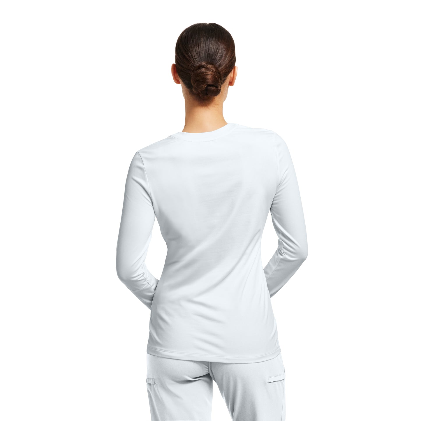 White Cross CRFT Women's 1-Pocket Long-Sleeve Tee