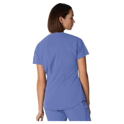 White Cross V-Tess Women's 1-Pocket V-Neck Scrub Top