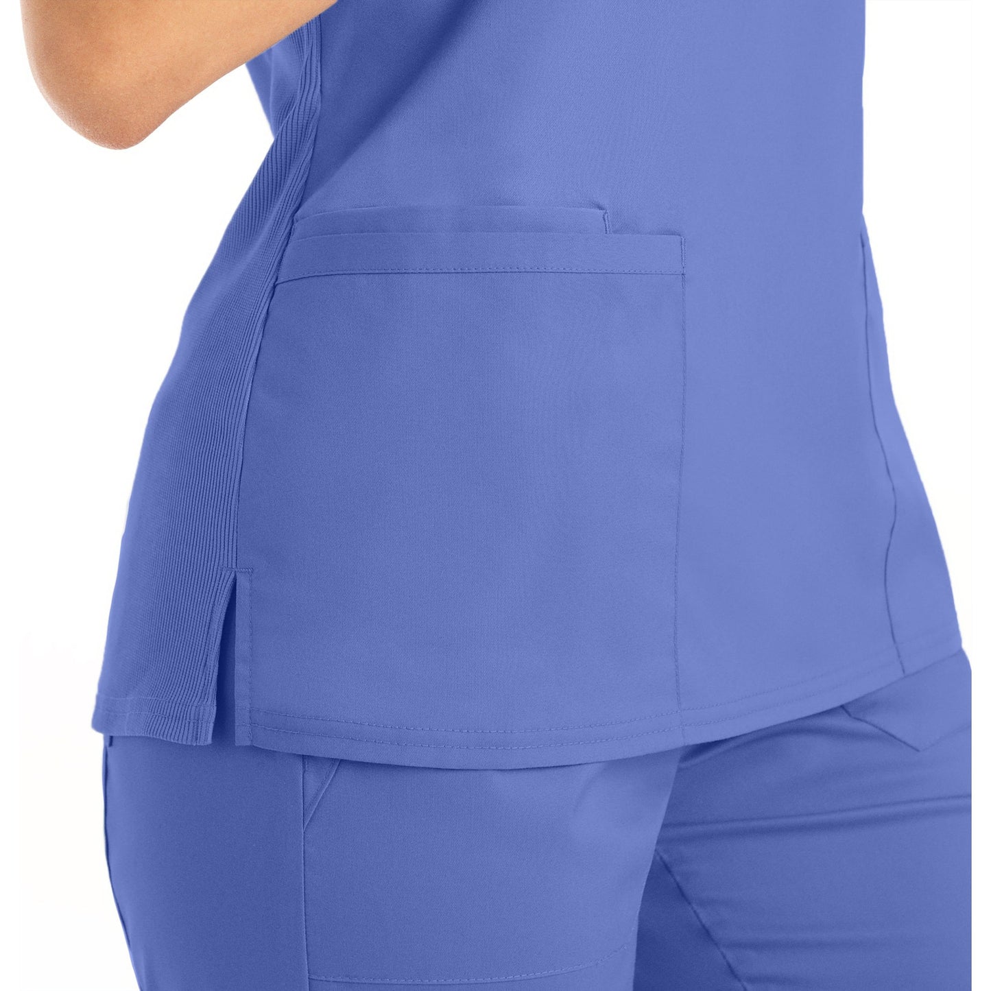 Landau ProFlex Women's 3-Pocket V-Neck Scrub Top