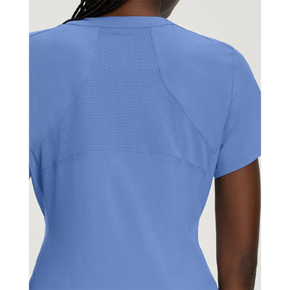 White Cross FIT Women's 2-Pocket V-Neck Scrub Top - SALE