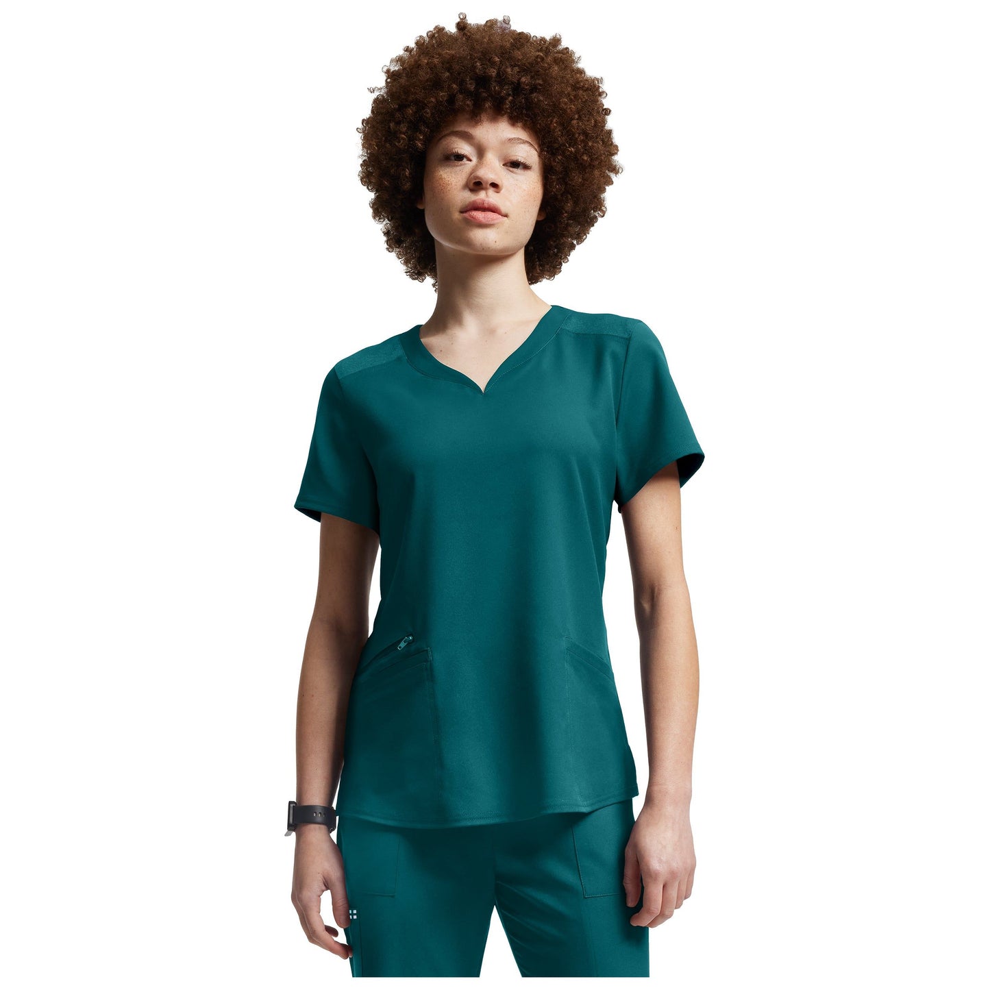 White Cross VIBE Women's 3-Pocket V-Neck Scrub Top