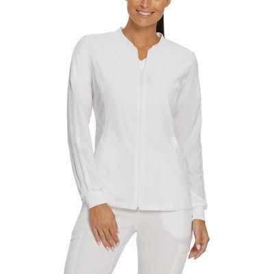White Cross FIT Women's 2-Pocket Warm-Up Scrub Jacket