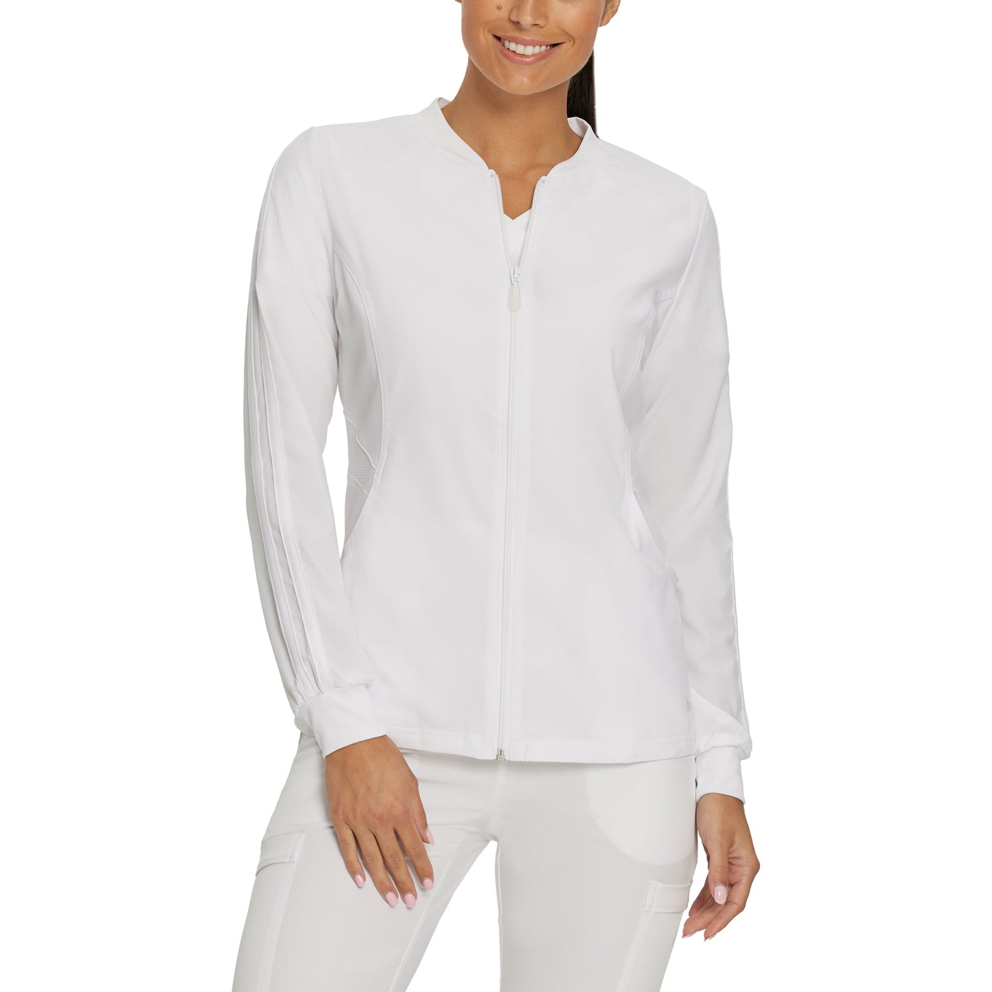 White Cross FIT Women's 2-Pocket Warm-Up Scrub Jacket - SALE