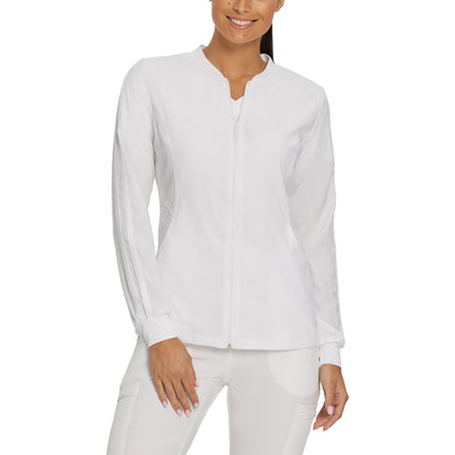 White Cross FIT Women's 2-Pocket Warm-Up Scrub Jacket - SALE
