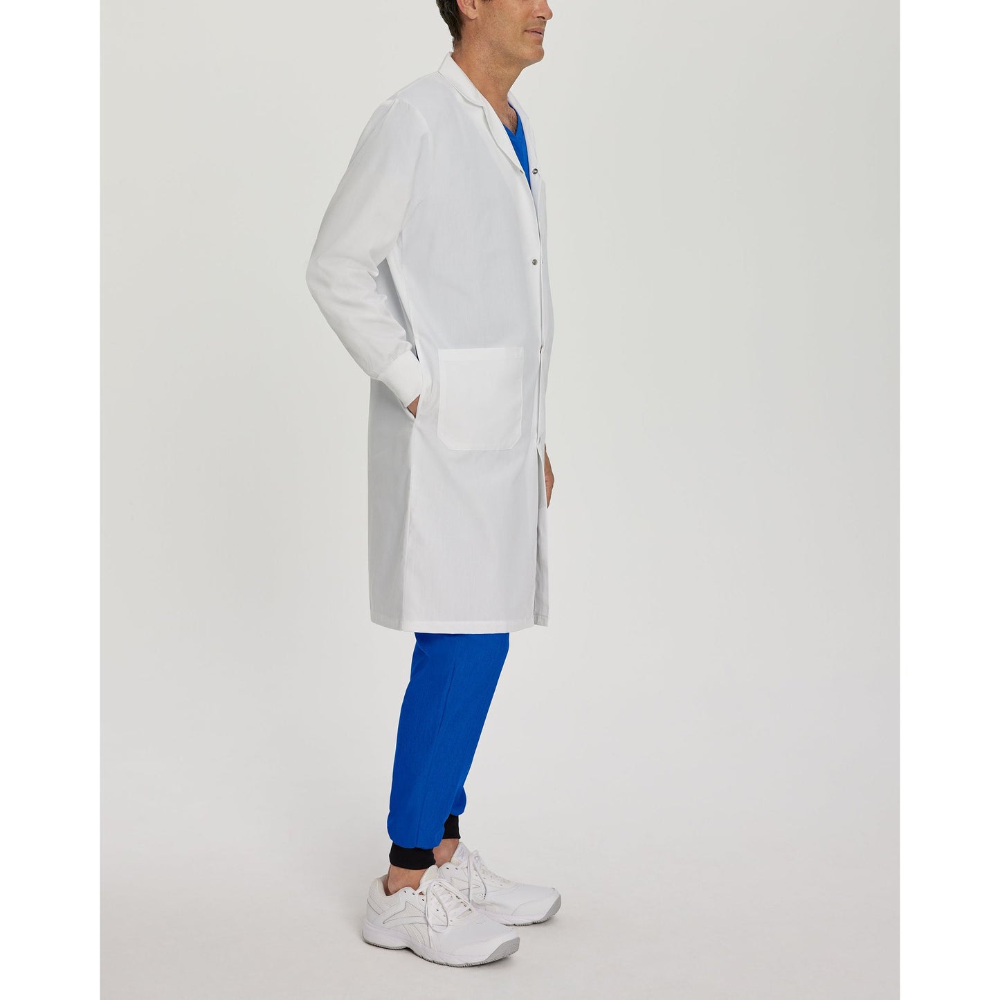 White Cross Unisex 3-Pocket Full-Length White Coat