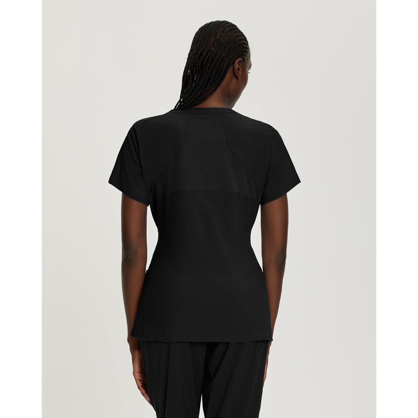 White Cross FIT Women's 2-Pocket V-Neck Scrub Top - SALE