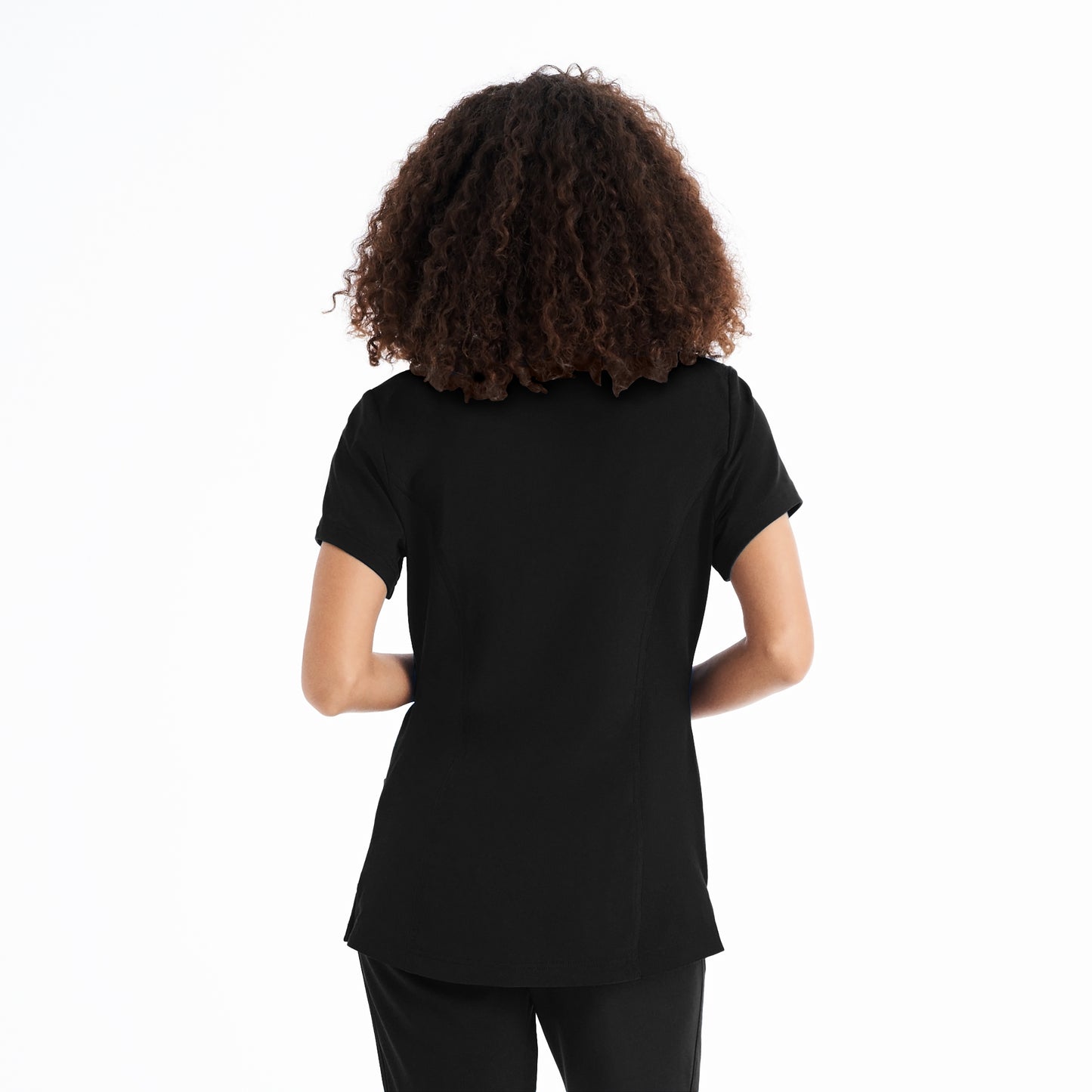 White Cross CRFT Women's 3-Pocket V-Neck Scrub Top