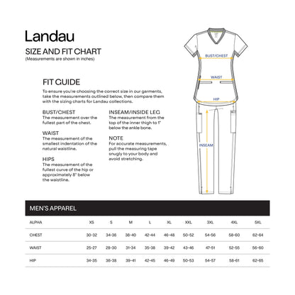 Landau ProFlex Men's Cargo Scrub Pants