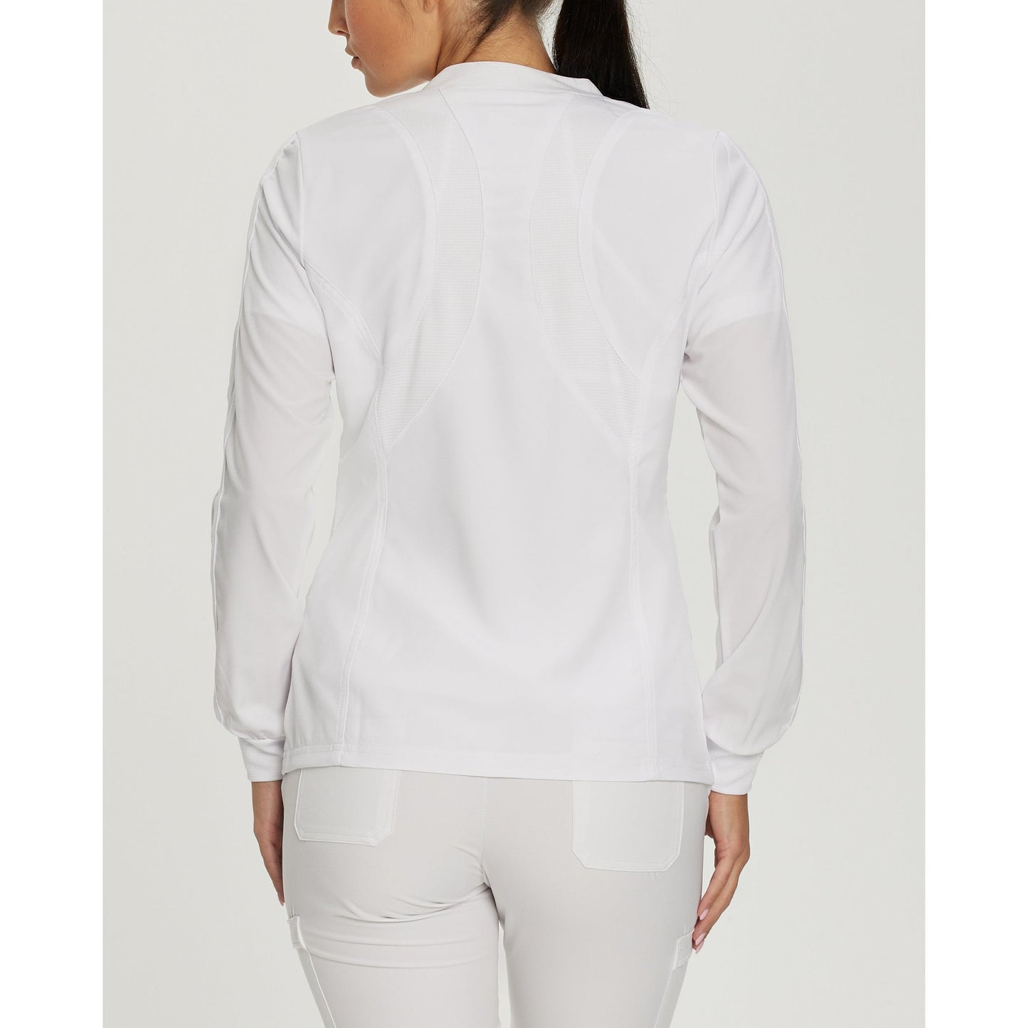 White Cross FIT Women's 2-Pocket Warm-Up Scrub Jacket - SALE