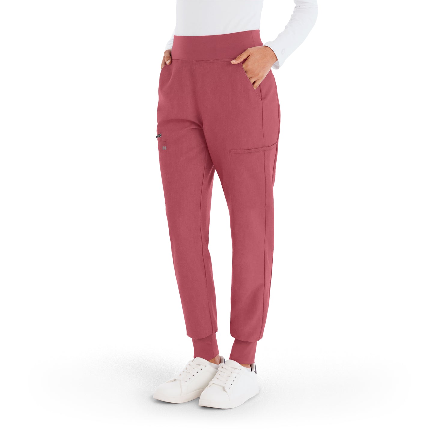 White Cross V-Tess Women's Jogger Scrub Pants