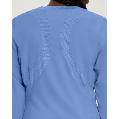 White Cross FIT Women's 2-Pocket Warm-Up Scrub Jacket - SALE