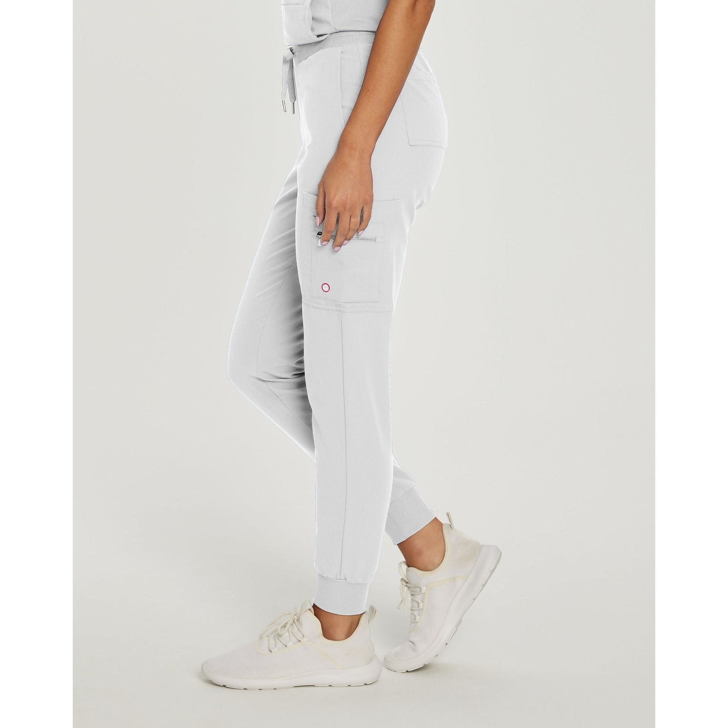 White Cross V-Tess Women's Jogger Scrub Pants - SALE