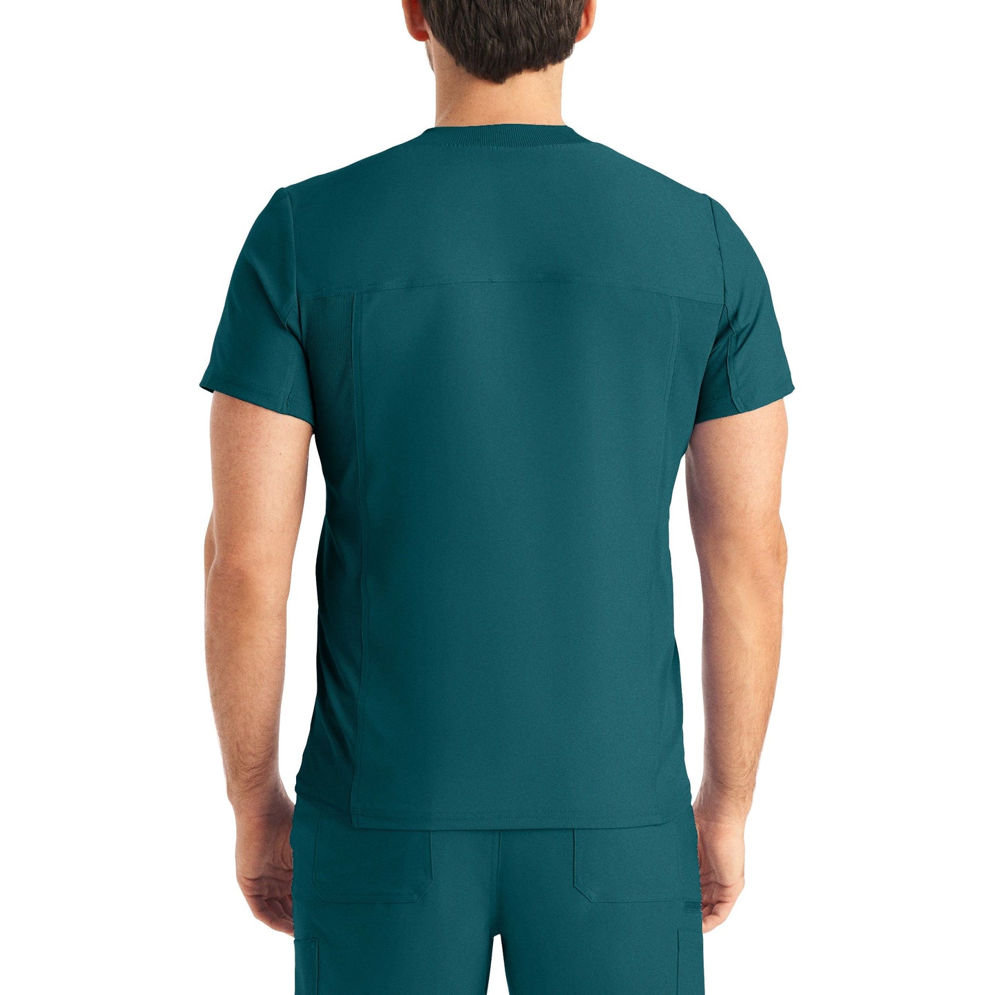 Landau Forward Men's 2-Pocket V-Neck Scrub Top