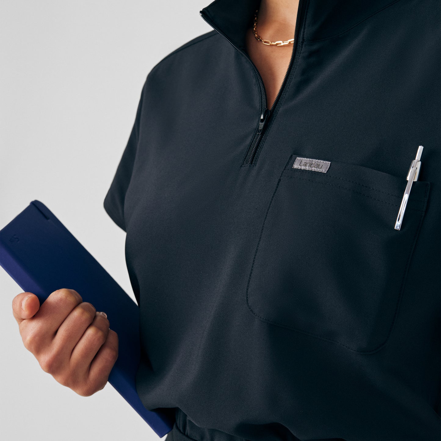 Landau Forward Women's 3-Pocket Scrub Dress