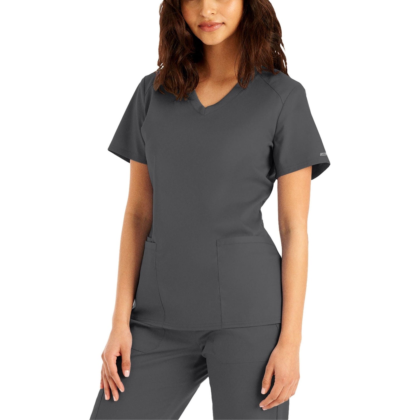 Landau ProFlex Women's 3-Pocket V-Neck Scrub Top