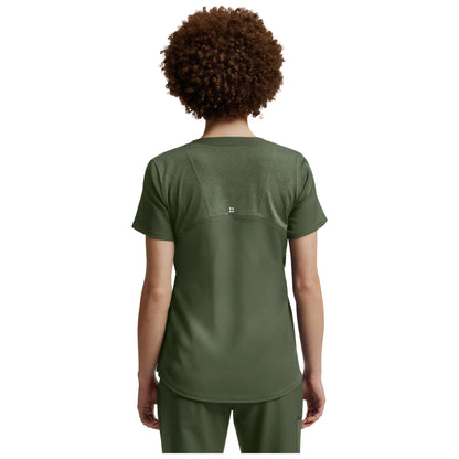 White Cross VIBE Women's 3-Pocket V-Neck Scrub Top