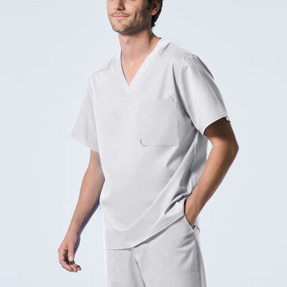 Landau ProFlex Men's 2-Pocket V-Neck Scrub Top