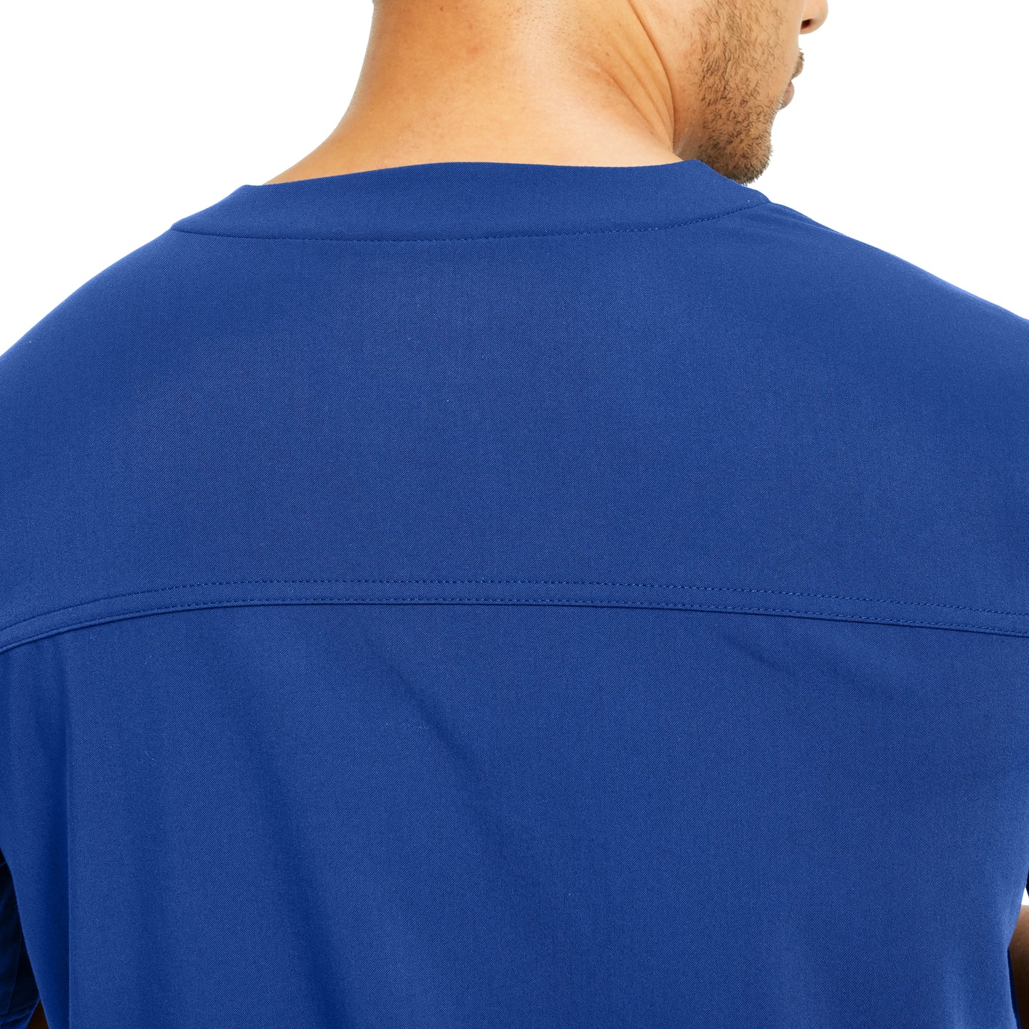 White Cross CRFT Men's 4-Pocket V-Neck Scrub Top