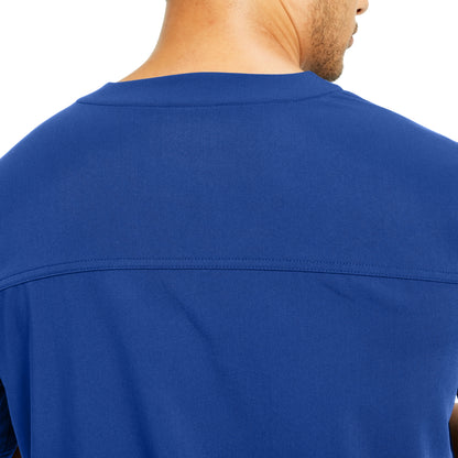 White Cross CRFT Men's 4-Pocket V-Neck Scrub Top