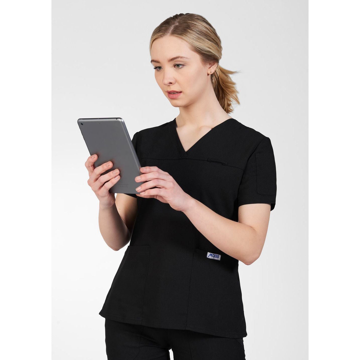 The Rosey Scrub Top by MOBB